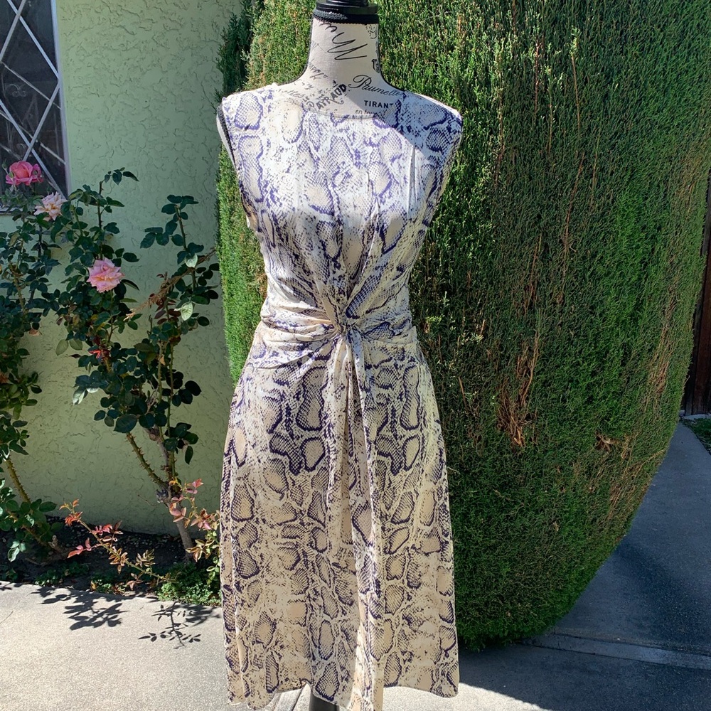 Aqua dress. I purchased from Bloomingdale’s